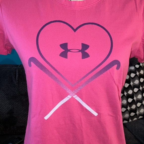 🎉4 for $20 Under Armour Field Hockey Tee, Medium - Picture 2 of 6